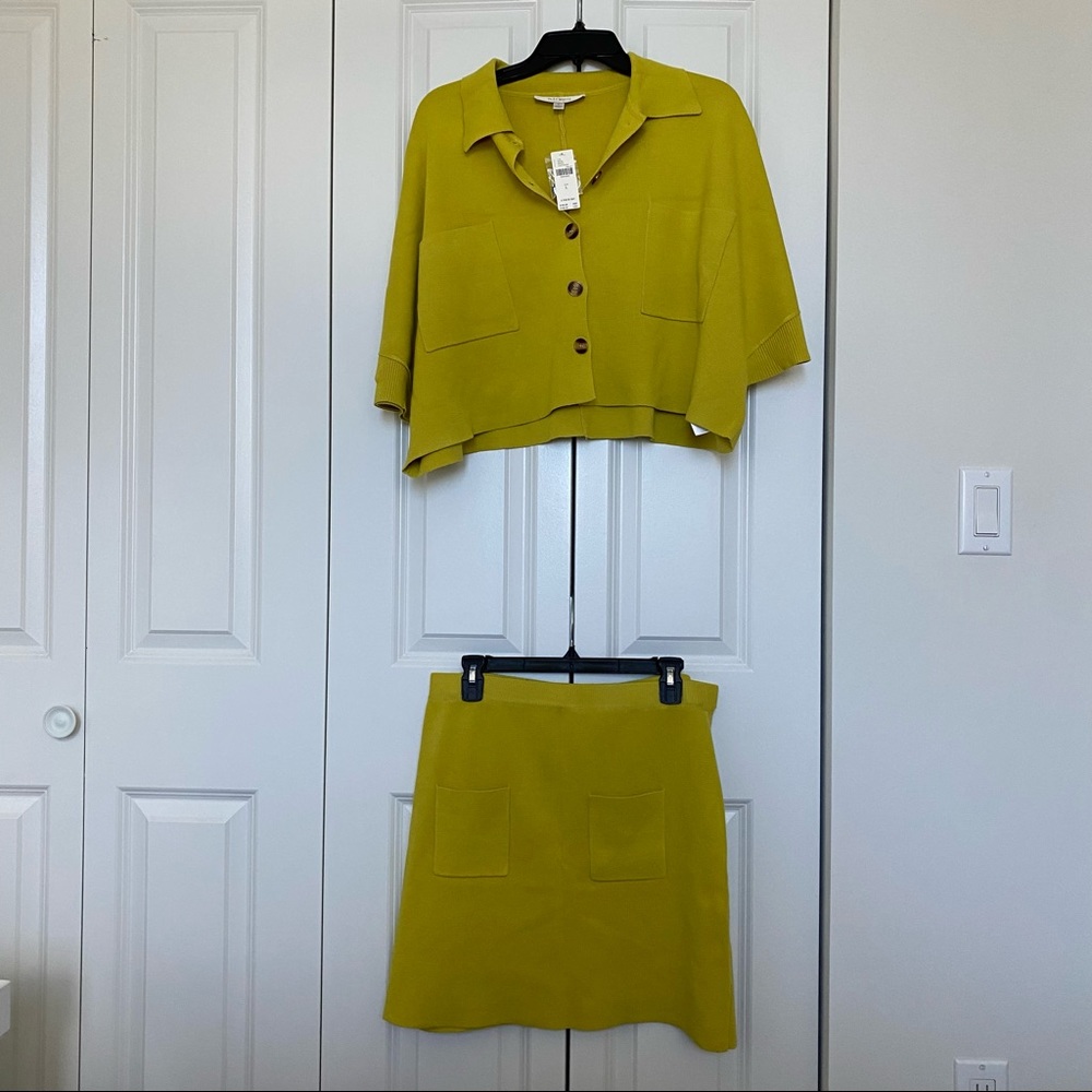 NWT Anthroplogie Patch Pocket Skirt Set - Picture 4 of 11